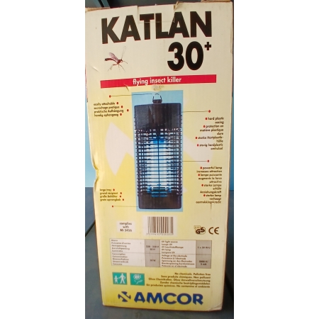 Ηλεκτρική εντομοπαγίδα  με λαμπα UV  KATLAN  AMCOR  30 WATT 